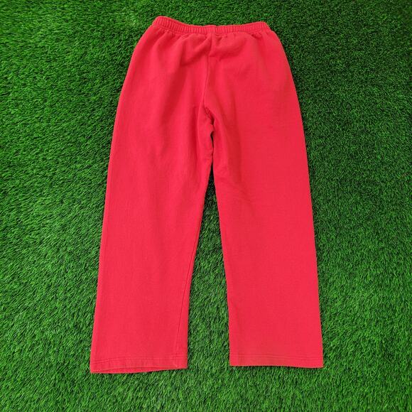 ADIDAS Chicago-Bulls Womens M/L Sweatpants Red - Picture 2 of 16